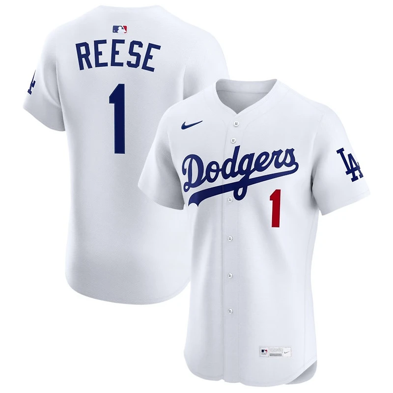 Pee Wee Reese Men's Nike White Los Angeles Dodgers Home Elite Pick-A-Player Retired Roster Jersey