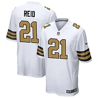 Justin Reid Men's Nike  White New Orleans Saints Alternate Custom Game Jersey