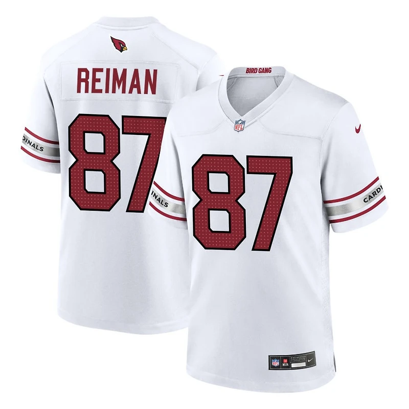 Tip Reiman Men's Nike White Arizona Cardinals Custom Game Jersey