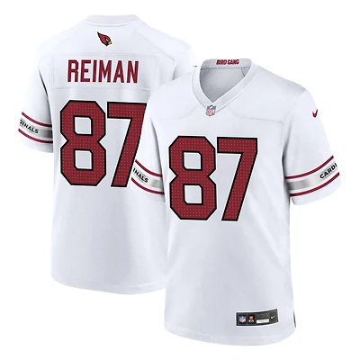 Tip Reiman Men's Nike White Arizona Cardinals Custom Game Jersey