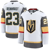 Cole Reinhardt Men's Fanatics White Vegas Golden Knights Away Premium Custom Jersey