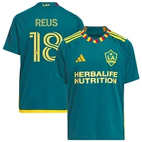 Marco Reus Youth adidas Green LA Galaxy 2023 LA Kit Replica Custom Jersey