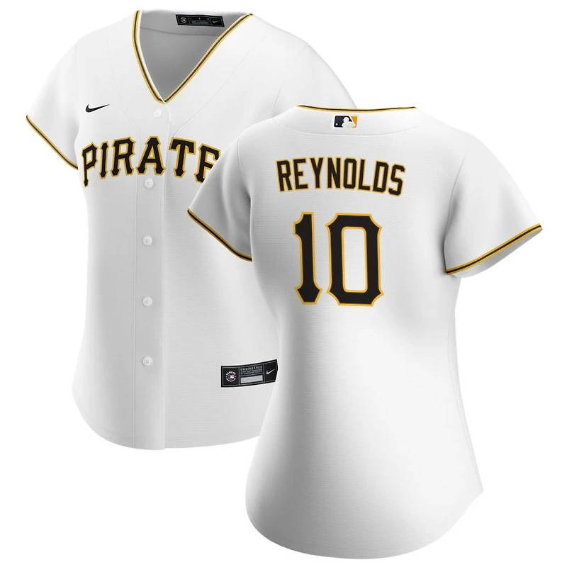 Bryan Reynolds Women's Nike White Pittsburgh Pirates Home Replica Custom Jersey