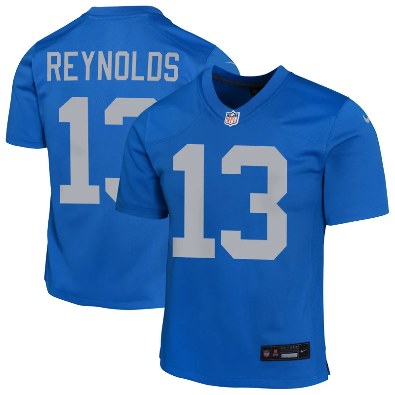 Craig Reynolds Youth Nike Blue Detroit Lions Alternate Custom Game Jersey