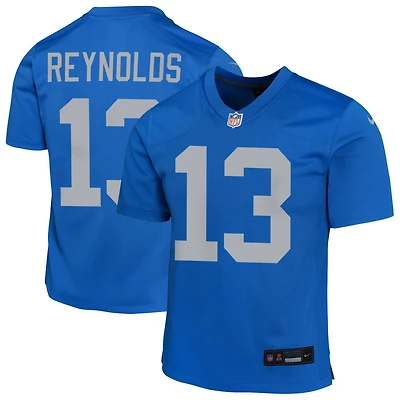 Craig Reynolds Youth Nike Blue Detroit Lions Alternate Custom Game Jersey