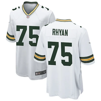 Sean Rhyan Men's Nike White Green Bay Packers Custom Game Jersey