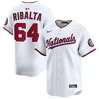 Orlando Ribalta Youth Nike  White Washington Nationals Home Custom Limited Jersey