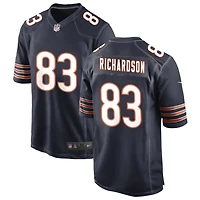 JP Richardson Men's Nike Navy Chicago Bears Custom Game Jersey
