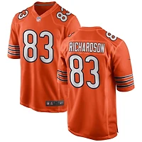 JP Richardson Men's Nike Orange Chicago Bears Alternate Custom Game Jersey