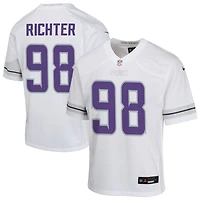 Bo Richter Youth Nike White Minnesota Vikings Alternate Custom Game Jersey