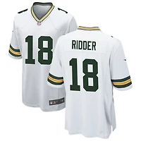 Desmond Ridder Men's Nike White Green Bay Packers Custom Game Jersey