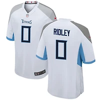 Calvin Ridley Men's Nike White Tennessee Titans Custom Game Jersey