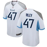 Cam Riley Men's Nike White Tennessee Titans Custom Game Jersey