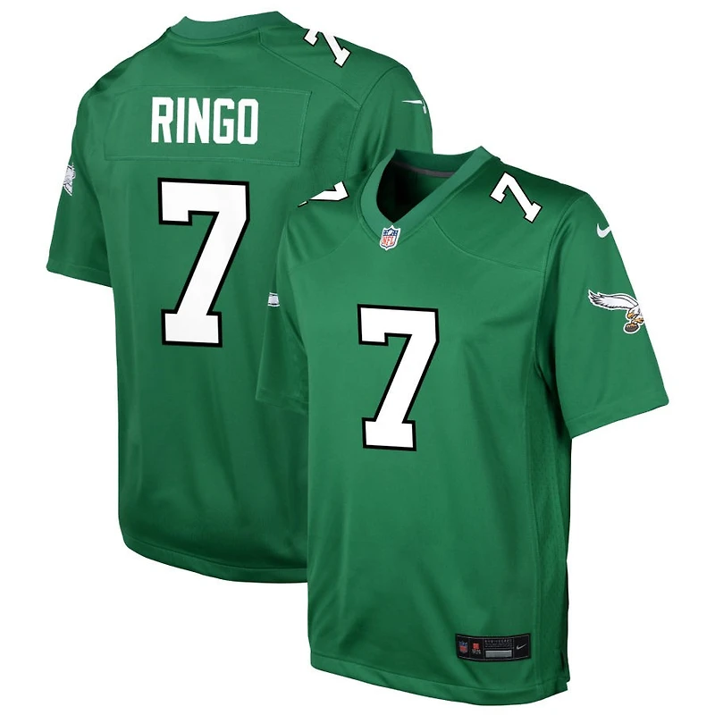 Kelee Ringo Youth Nike Kelly Green Philadelphia Eagles Alternate Custom Game Jersey