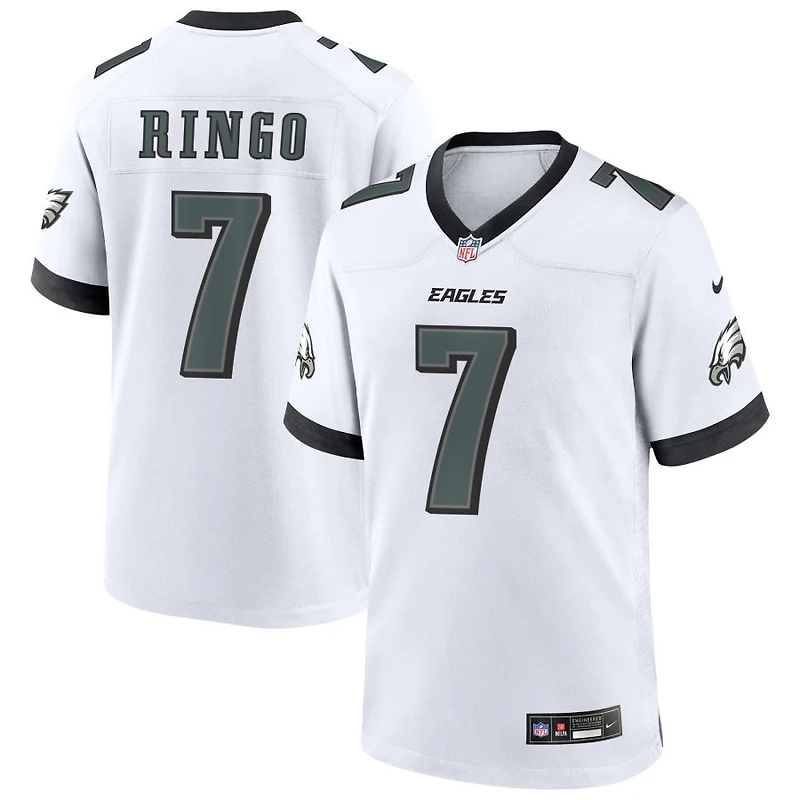 Kelee Ringo Men's Nike White Philadelphia Eagles Custom Game Jersey
