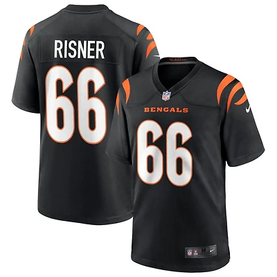Dalton Risner Men's Nike Black Cincinnati Bengals Game Custom Jersey
