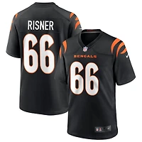 Dalton Risner Men's Nike Black Cincinnati Bengals Game Custom Jersey