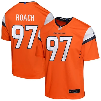 Malcolm Roach Youth Nike  Orange Denver Broncos Mile High Collection Custom Game Jersey