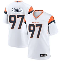 Malcolm Roach Men's Nike  White Denver Broncos Mile High Collection Custom Game Jersey