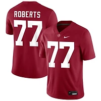 Jaeden Roberts Men's Nike Crimson Alabama Crimson Tide NIL Pick-A-Player Football Replica Jersey