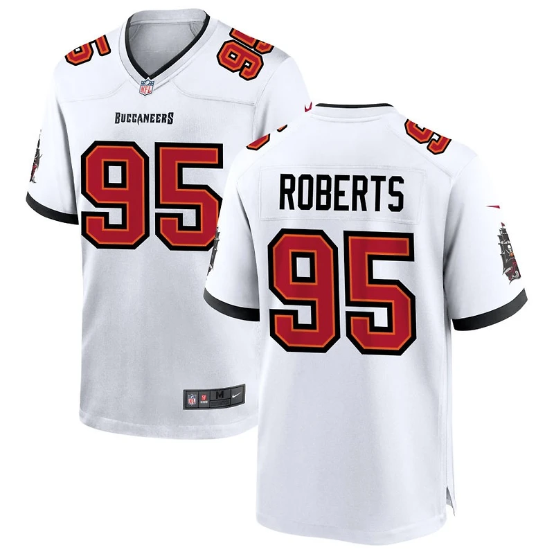 Elijah Roberts Men's Nike White Tampa Bay Buccaneers  White Custom Game Jersey