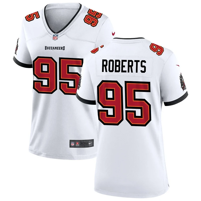 Elijah Roberts Women's Nike Tampa Bay Buccaneers White Custom Game Jersey