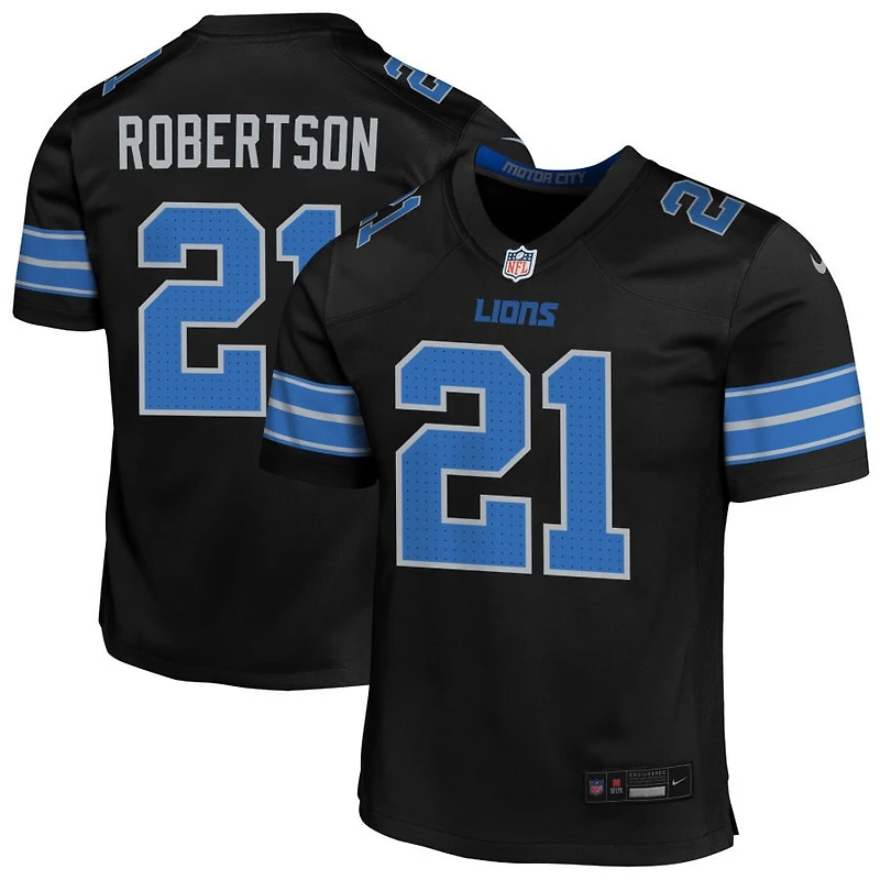 Amik Robertson Youth Nike Detroit Lions Alternate Custom Game Jersey