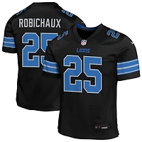 Kye Robichaux Youth Nike  Black Detroit Lions Alternate Custom Game Jersey