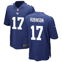 Wan'Dale Robinson Men's Nike Royal New York Giants Custom Game Jersey