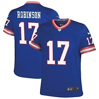 Wan'Dale Robinson Youth Nike Royal New York Giants Classic Custom Game Jersey