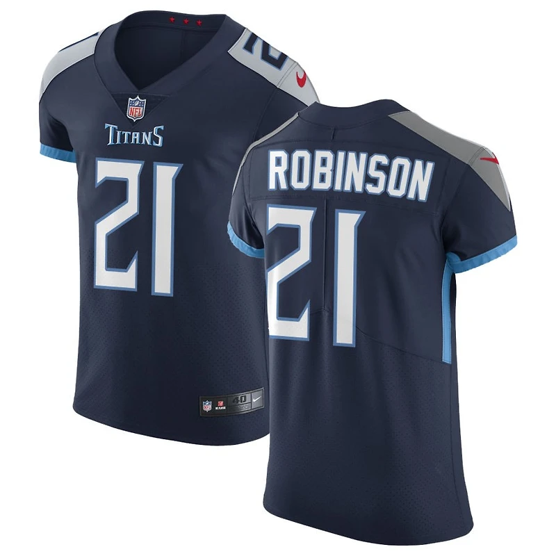 Micah Robinson Men's Nike Navy Tennessee Titans Vapor Untouchable Custom Elite Jersey