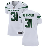 Keilan Robinson Women's Nike White New York Jets Custom Game Jersey