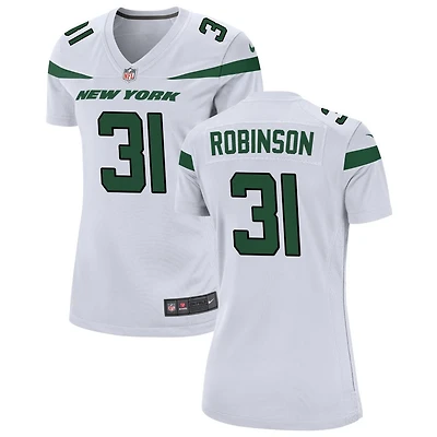 Keilan Robinson Women's Nike White New York Jets Custom Game Jersey