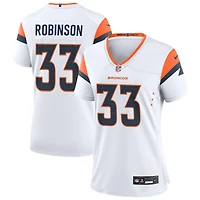 Jaden Robinson Women's Nike  White Denver Broncos Mile High Collection Custom Game Jersey