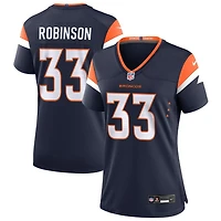 Jaden Robinson Women's Nike  Navy Denver Broncos Alternate Mile High Collection Custom Game Jersey