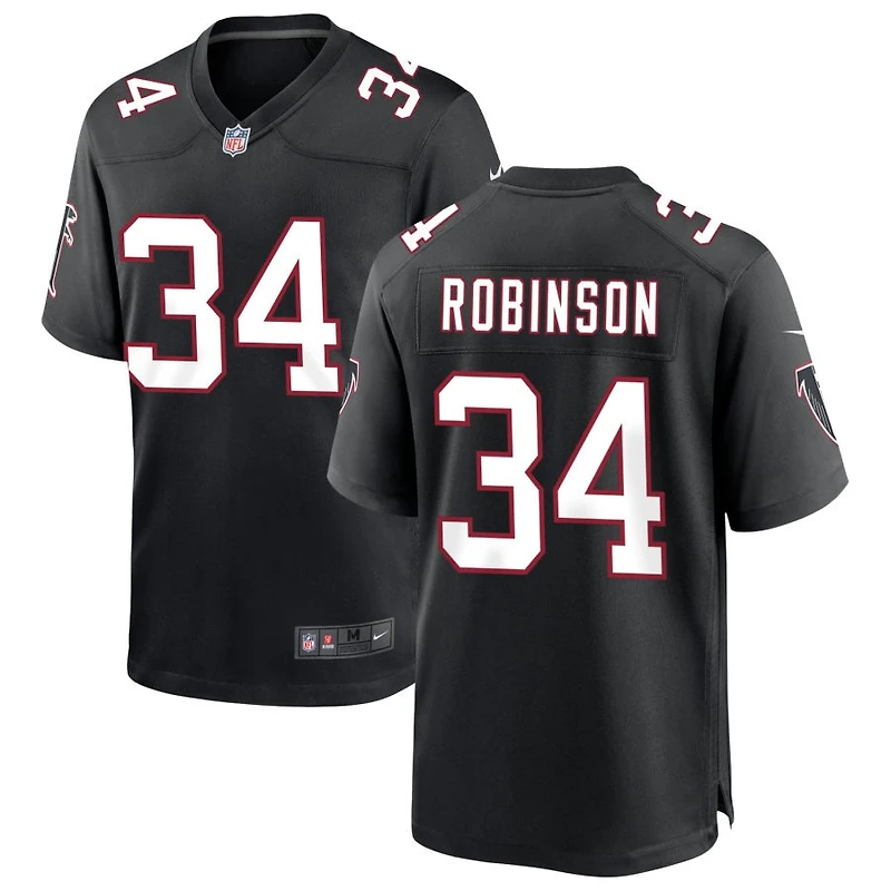 Jammie Robinson Men's Nike Black Atlanta Falcons Throwback Custom Game Jersey