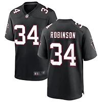 Jammie Robinson Men's Nike Black Atlanta Falcons Throwback Custom Game Jersey