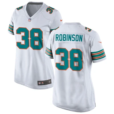 Ethan Robinson Women's Nike  White Miami Dolphins Alternate Custom Game Jersey