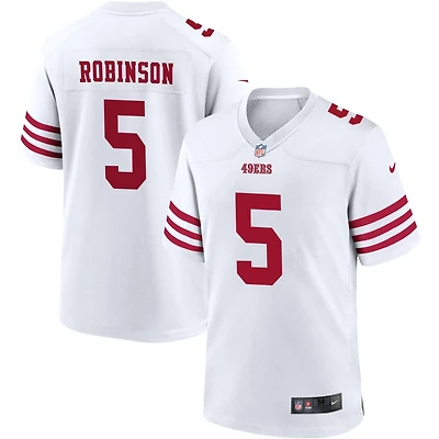 Demarcus Robinson Men's Nike White San Francisco 49ers Game Custom Player Jersey