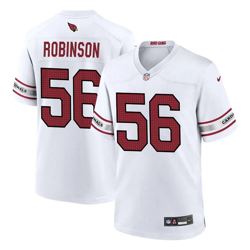 Darius Robinson Men's Nike White Arizona Cardinals Custom Game Jersey