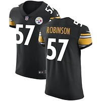 Mark Robinson Men's Nike Black Pittsburgh Steelers Vapor Untouchable Custom Elite Jersey