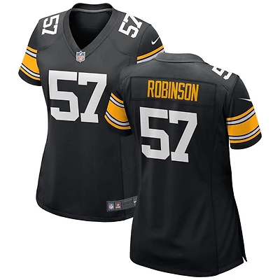 Mark Robinson Women's Nike Black Pittsburgh Steelers Alternate Custom Game Jersey