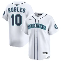 Victor Robles Men's Nike White Seattle Mariners Home Limited Custom Jersey