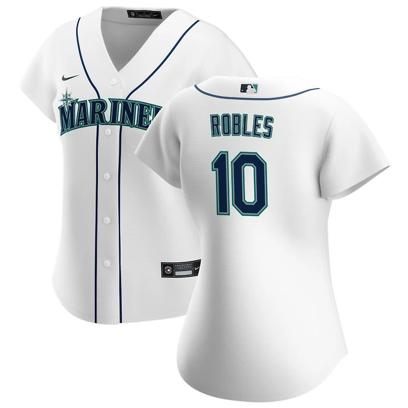 Victor Robles Women's Nike White Seattle Mariners Home Replica Custom Jersey