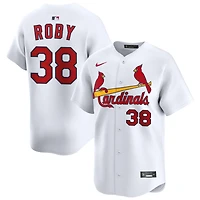 Tekoah Roby Men's Nike White St. Louis Cardinals Home Limited Custom Jersey