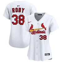 Tekoah Roby Women's Nike  White St. Louis Cardinals Home Limited Custom Jersey