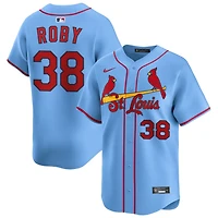 Tekoah Roby Men's Nike Light Blue St. Louis Cardinals Alternate Limited Custom Jersey