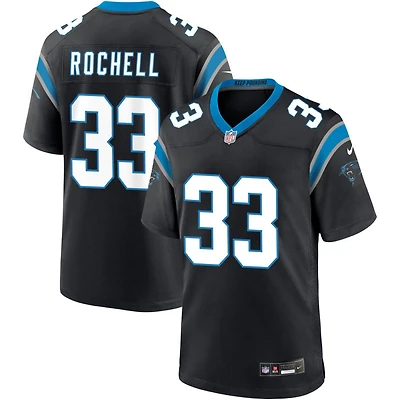 Robert Rochell Men's Nike Black Carolina Panthers Custom Game Jersey