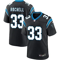 Robert Rochell Men's Nike Black Carolina Panthers Custom Game Jersey