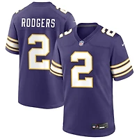 Isaiah Rodgers Men's Nike Purple Minnesota Vikings Classic Custom Game Jersey
